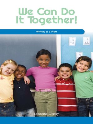 cover image of We Can Do It Together!